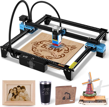 TTS-55 Pro Laser Engraver 5500Mw Laser Engraving Machine