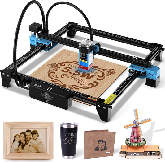 TTS-55 Pro Laser Engraver 5500Mw Laser Engraving Machine