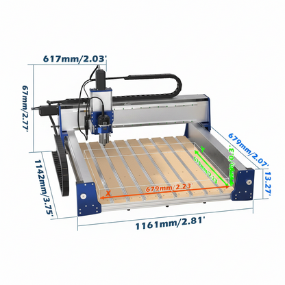 Proverxl 2X2 CNC Router Machine, Big CNC Machine