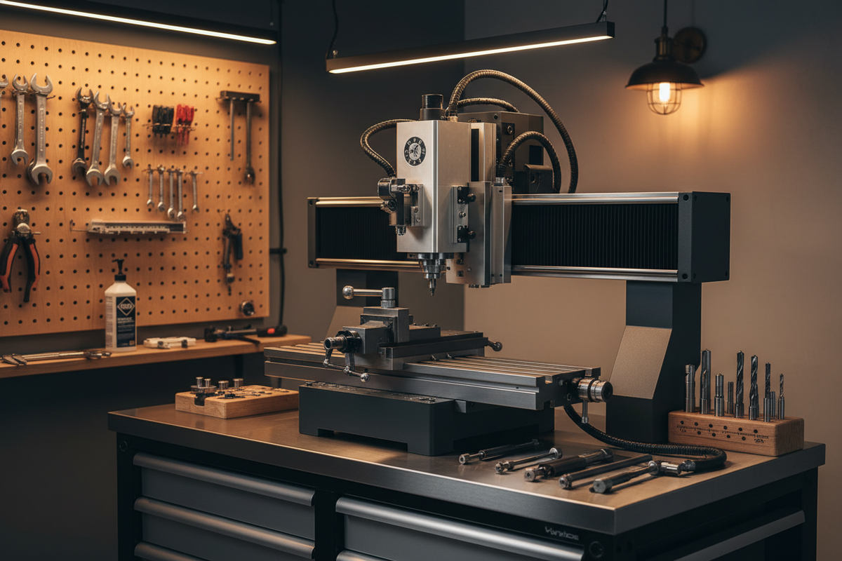 CNC Machine in Premium Workshop