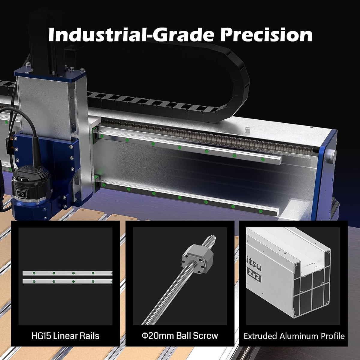 Proverxl 2X2 CNC Router Machine, Big CNC Machine